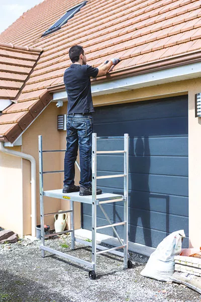 Echafaudage domestique - Passage de porte - Hauteur de travail max. 2.90m